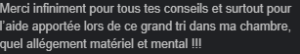 avis accompagnement trelazé chambre